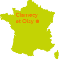 Carte clamecy